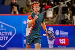 Теннисный турнир ATP 500 в Гамбурге, четвертьфинал: Андрей Рублев (Россия) - Лучано Дардери (Италия) - 6:1, 3:6, 6:3