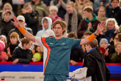 Теннисный турнир ATP 500 в Гамбурге, четвертьфинал: Андрей Рублев (Россия) - Лучано Дардери (Италия) - 6:1, 3:6, 6:3