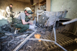 Donetsk People's Republic in aftermath of drone attack
