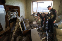 Donetsk People's Republic in aftermath of drone attack