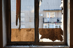 Donetsk People's Republic in aftermath of drone attack