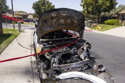 Small plane crashes in residential neighborhood of San Diego, California
