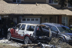 Small plane crashes in residential neighborhood of San Diego, California