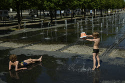 APTOPIX Russia Daily Life