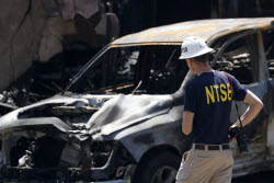 Small plane crashes in residential neighborhood of San Diego, California