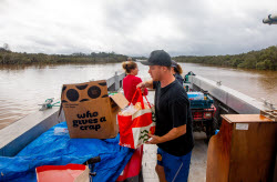 Port Macquarie locals deliver aid amid east coast flooding in Australia