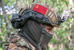 Sniper training in Zaporozhye Region, Russia