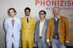 Wes Anderson, Richard Ayoade, Roman Coppola, Bill Murray