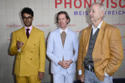 Richard Ayoade, Wes Anderson, Bill Murray