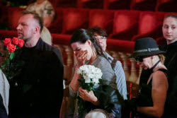 Farewell to Bolshoi Ballet choreographer Yuri Grigorovich in Moscow