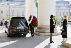 Farewell to Bolshoi Ballet choreographer Yuri Grigorovich in Moscow