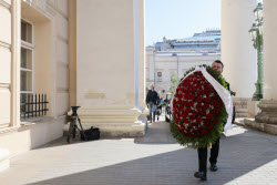 Farewell to Bolshoi Ballet choreographer Yuri Grigorovich in Moscow