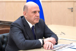 Russia's PM Mishustin meets with RZD CEO Belozerov