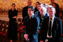 Farewell to Bolshoi Ballet choreographer Yuri Grigorovich in Moscow