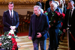 Farewell to Bolshoi Ballet choreographer Yuri Grigorovich in Moscow
