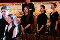 Farewell to Bolshoi Ballet choreographer Yuri Grigorovich in Moscow