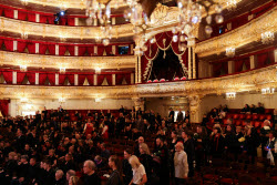 Farewell to Bolshoi Ballet choreographer Yuri Grigorovich in Moscow