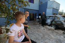 Israeli settlers attack West Bank village of Bruqin
