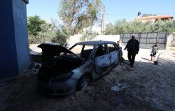 Israeli settlers attack West Bank village of Bruqin