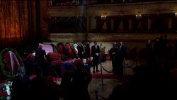 VIDEO. Farewell to Bolshoi Ballet choreographer Yuri Grigorovich in Moscow