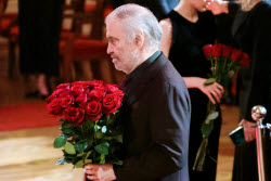 Farewell to Bolshoi Ballet choreographer Yuri Grigorovich in Moscow