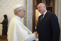 Papa Incontra Rosen Dimitrov Zhelyazkov