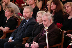 Farewell to Bolshoi Ballet choreographer Yuri Grigorovich in Moscow