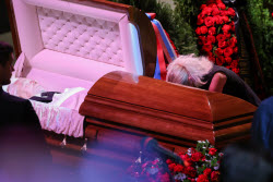 Farewell to Bolshoi Ballet choreographer Yuri Grigorovich in Moscow