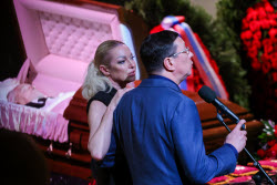 Farewell to Bolshoi Ballet choreographer Yuri Grigorovich in Moscow