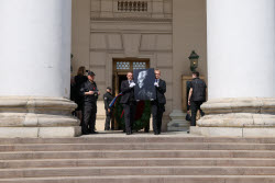 Farewell to Bolshoi Ballet choreographer Yuri Grigorovich in Moscow