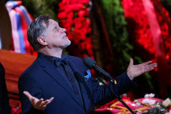 Farewell to Bolshoi Ballet choreographer Yuri Grigorovich in Moscow