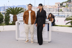 France Cannes 2025 Woman and Child Photo Call