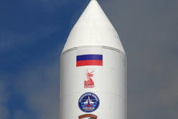 Soyuz-2.1b rocket launched from Plesetsk Cosmodrome