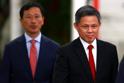 Swearing-in ceremony of Singapore's Prime Minister Lawrence Wong and his cabinet