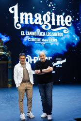 Spanish actor Antonio Banderas presents 'Imagine' circus show in Malaga