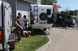 Caravanex 2025 festival of campers and car tourism goods in Kolomna