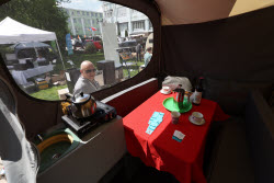 Caravanex 2025 festival of campers and car tourism goods in Kolomna