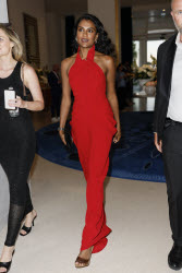 Cannes Simone Ashley leaves Hotel Martinez MP