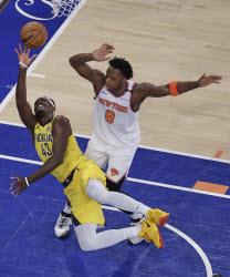 Pacers Knicks Basketball