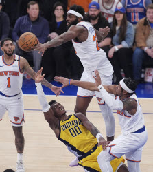 Pacers Knicks Basketball