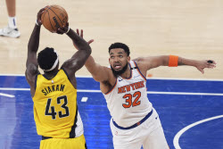 Pacers Knicks Basketball