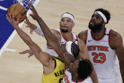 Pacers Knicks Basketball