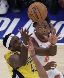 Pacers Knicks Basketball