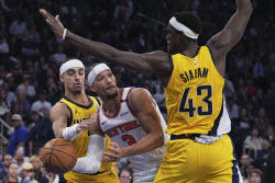 Pacers Knicks Basketball