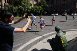One Run half marathon in Yerevan, Armenia