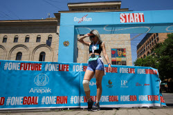 One Run half marathon in Yerevan, Armenia