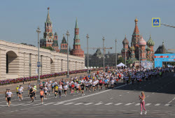 Всероссийский полумарафон "ЗаБег.РФ" в Москве