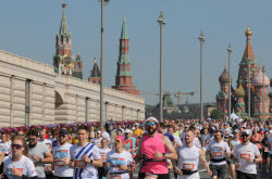 Всероссийский полумарафон "ЗаБег.РФ" в Москве