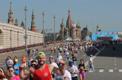 Всероссийский полумарафон "ЗаБег.РФ" в Москве