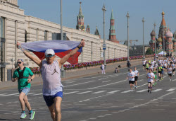 Всероссийский полумарафон "ЗаБег.РФ" в Москве